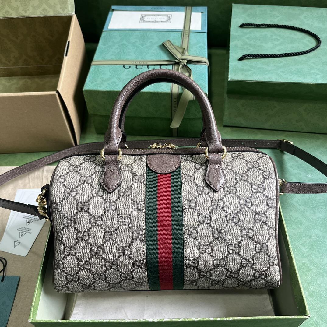Gucci Ophidia GG Small Top Handle Bag - FashionPlug