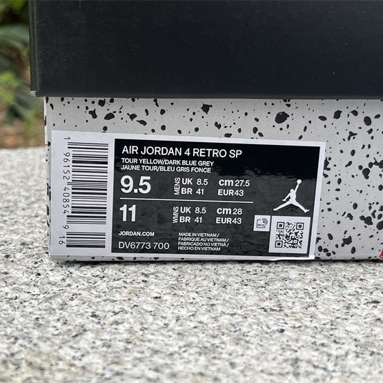  Air Jordan 4 Sneakers      DV6773-700 - FashionPlug