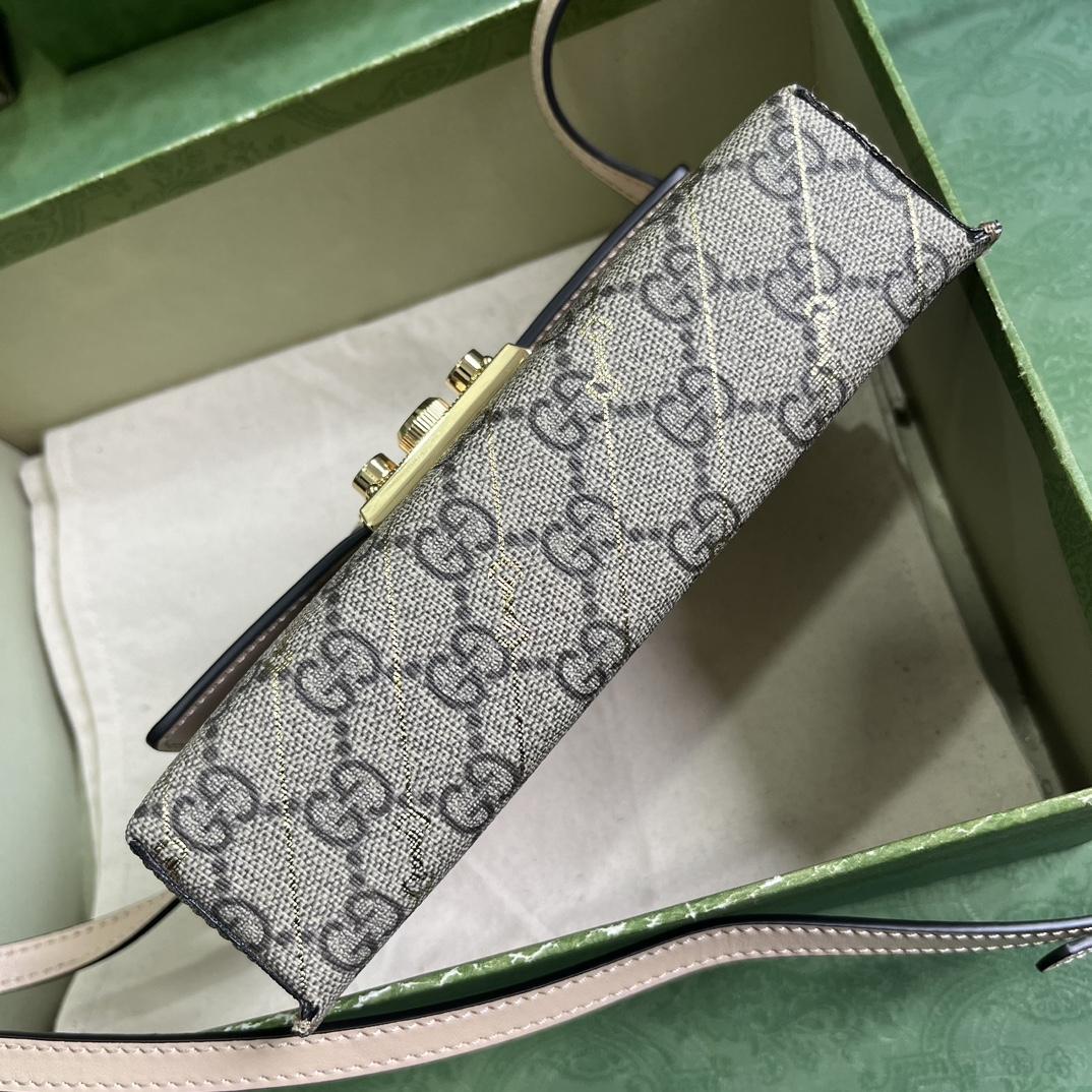 Gucci Padlock Mini Bag With Horsebit Print - FashionPlug
