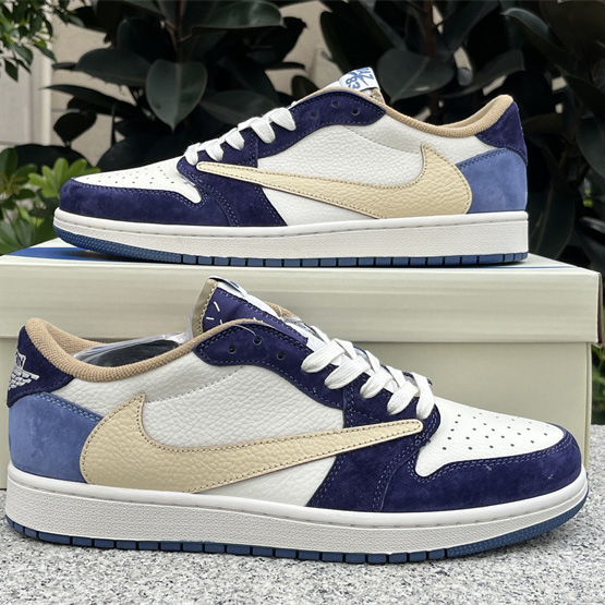 Travis Scott x Air Jordan 1 Low Sneaker      DM7866-808 - FashionPlug