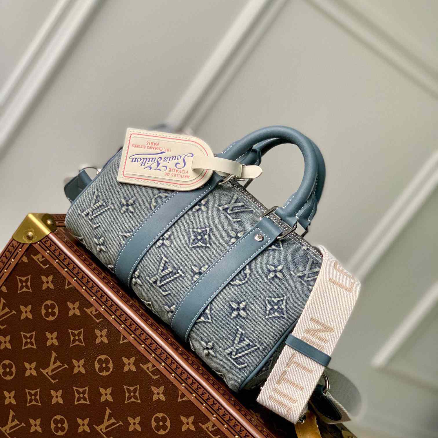 Louis Vuitton Keepall Bandoulière 25   M22762 - FashionPlug