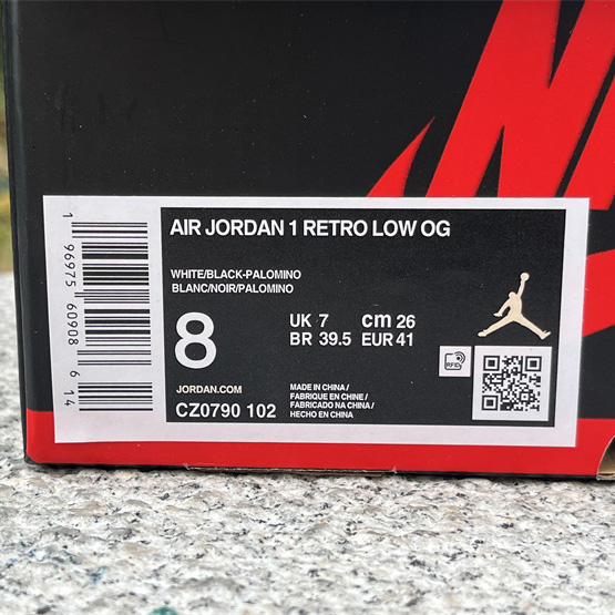 Air Jordan 1 Low OG “Mocha” Sneaker      CZ0790-102 - FashionPlug