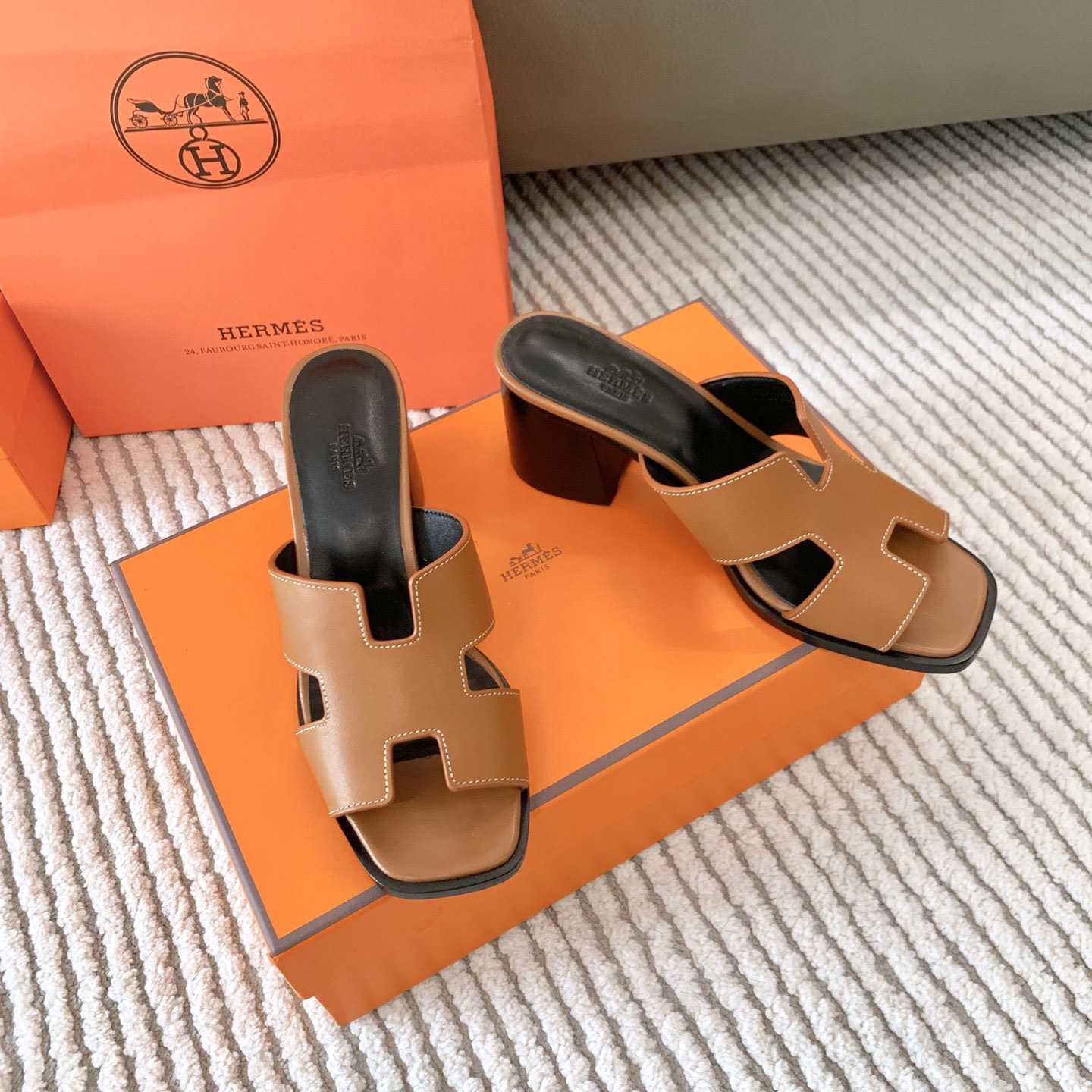 Hermes Oran Sandal - FashionPlug