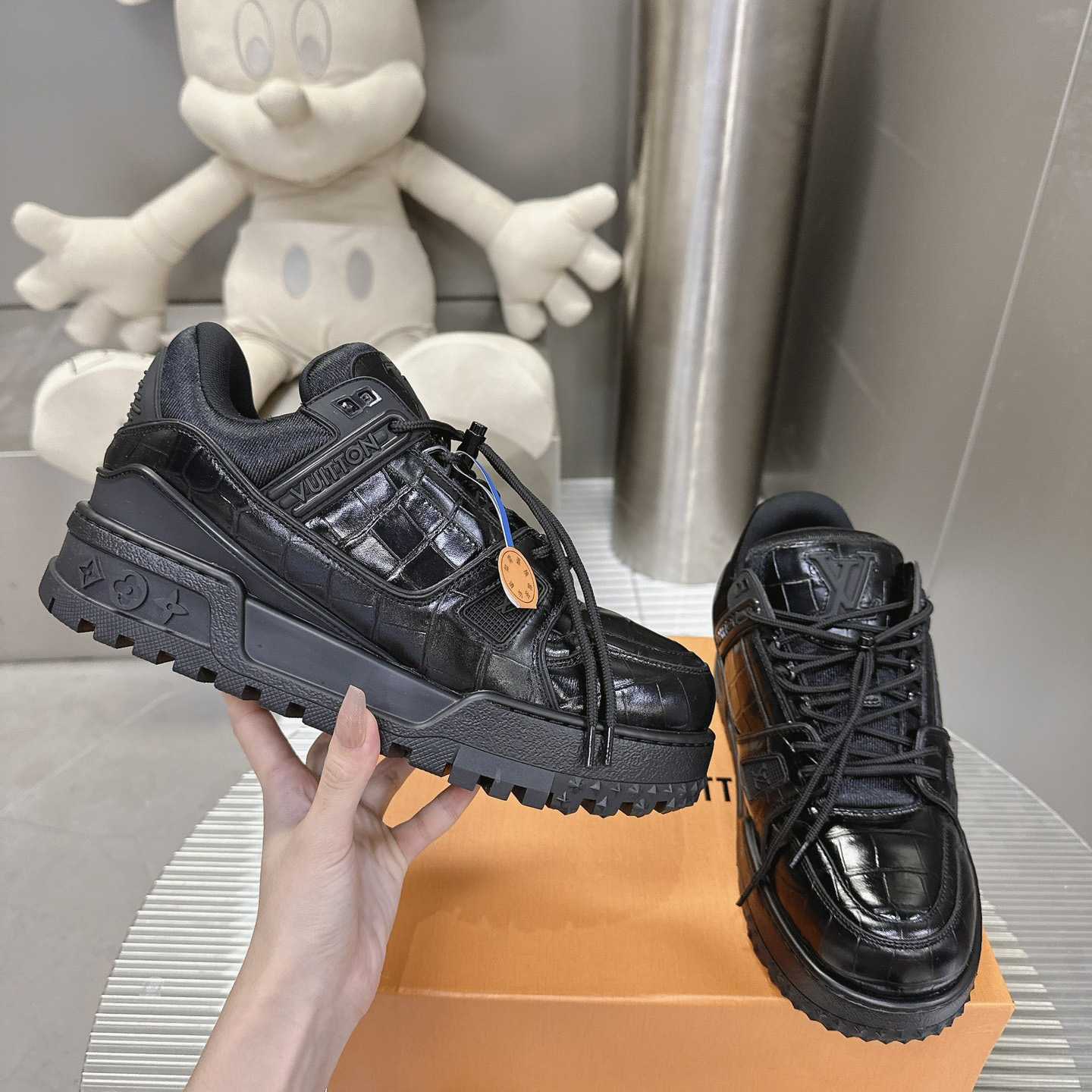 Louis Vuitton LV Trainer Maxi Sneaker   1ACN17 - FashionPlug