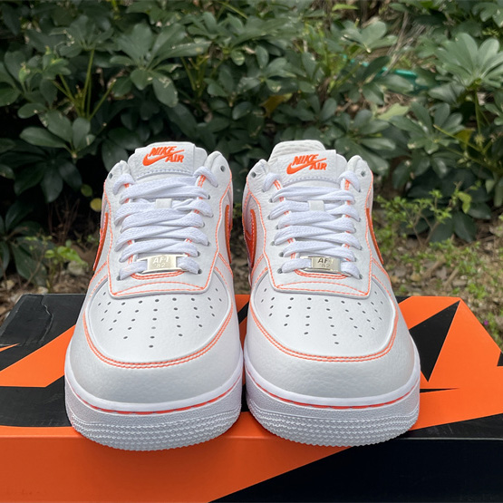 VLONE xNike Air Force 1Low orang Sneaker      AA5360-100 - FashionPlug