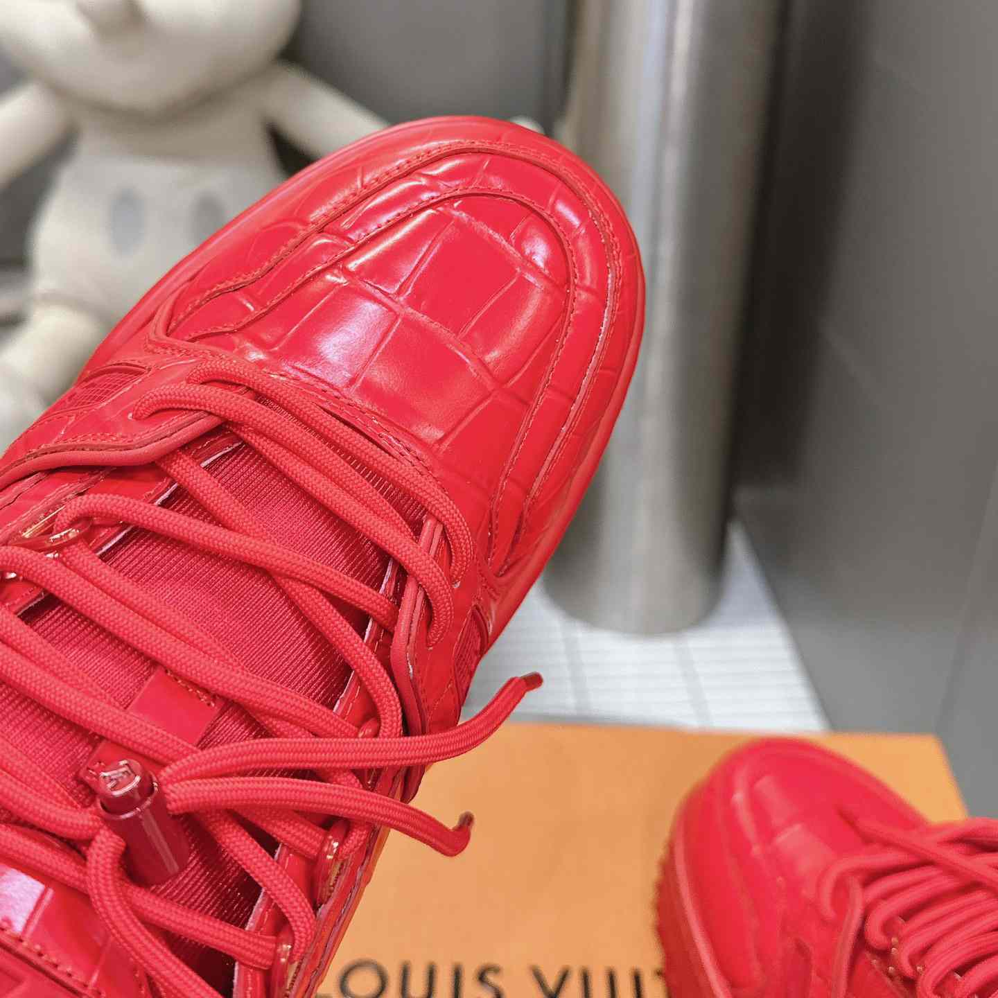 Louis Vuitton LV Trainer Maxi Sneaker   1ACN1M - FashionPlug