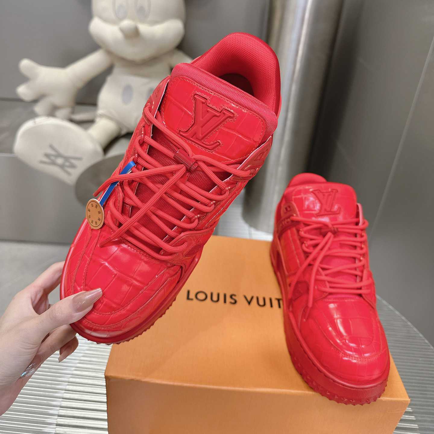 Louis Vuitton LV Trainer Maxi Sneaker   1ACN1M - FashionPlug