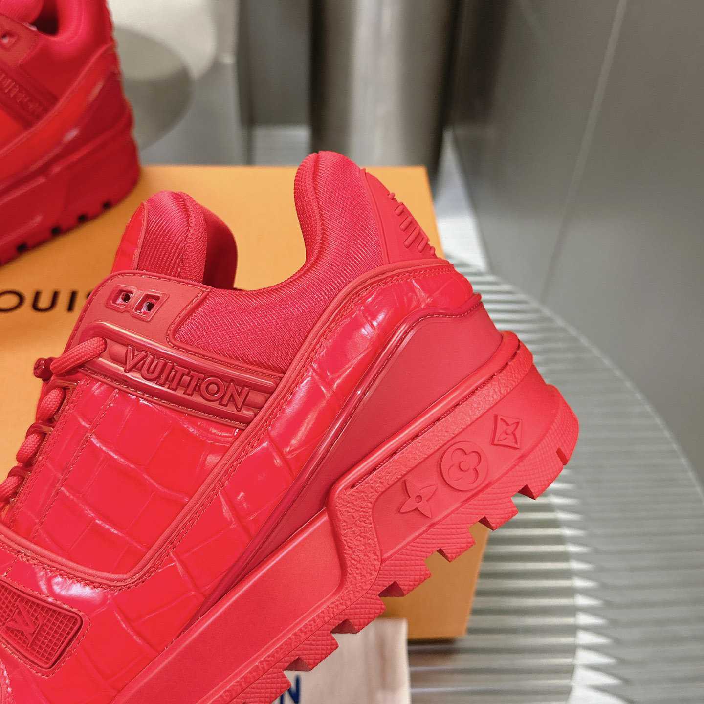 Louis Vuitton LV Trainer Maxi Sneaker   1ACN1M - FashionPlug