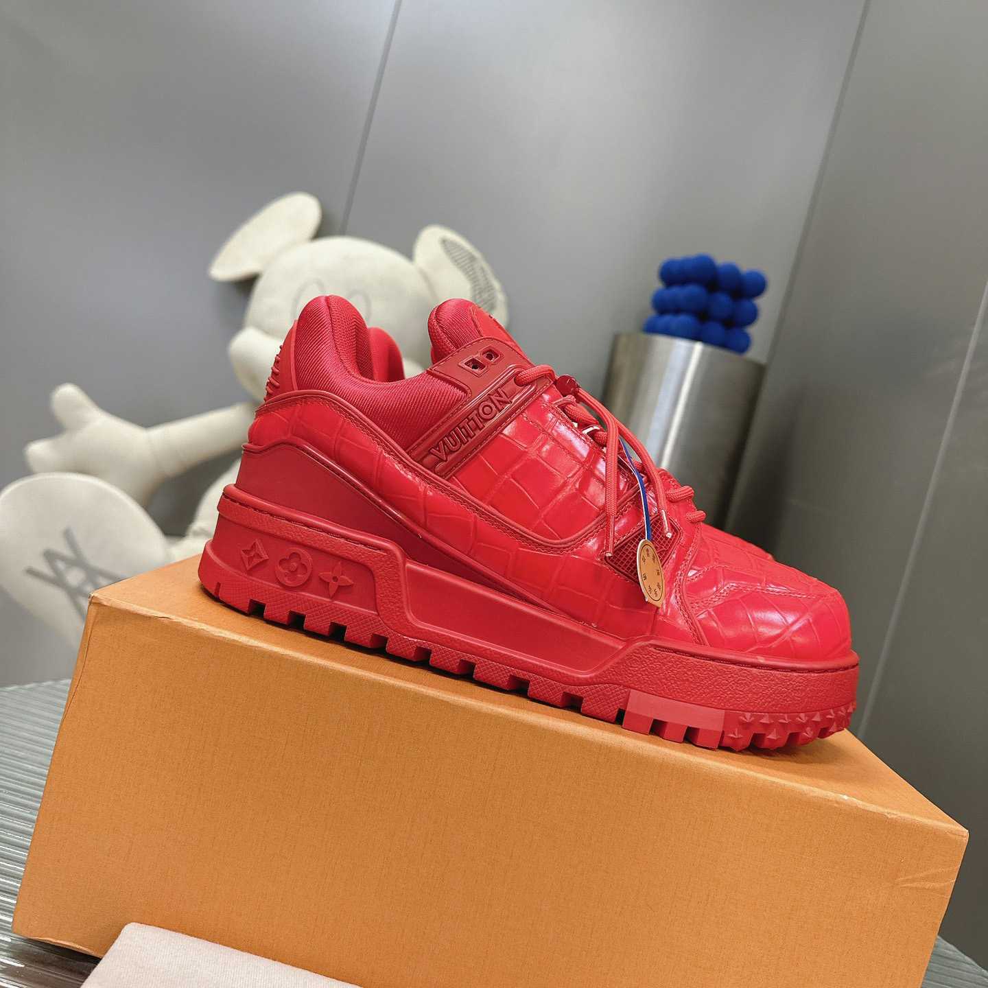 Louis Vuitton LV Trainer Maxi Sneaker   1ACN1M - FashionPlug