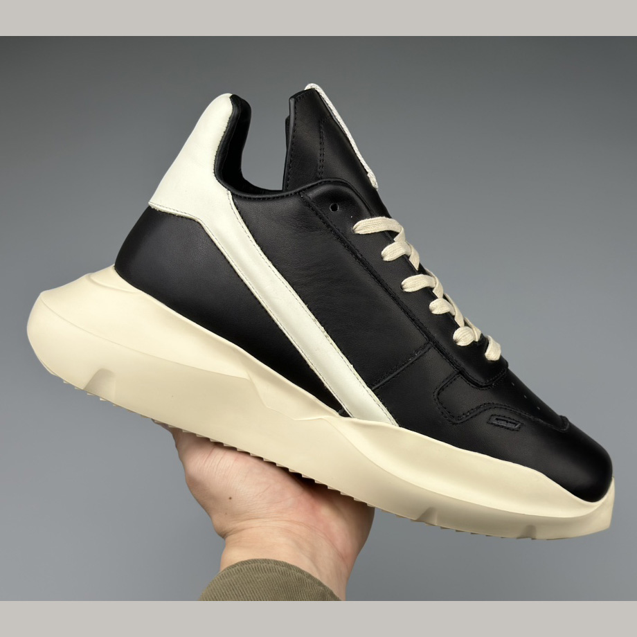 Rick Owens Geth Runner Low-top Sneakers - FashionPlug