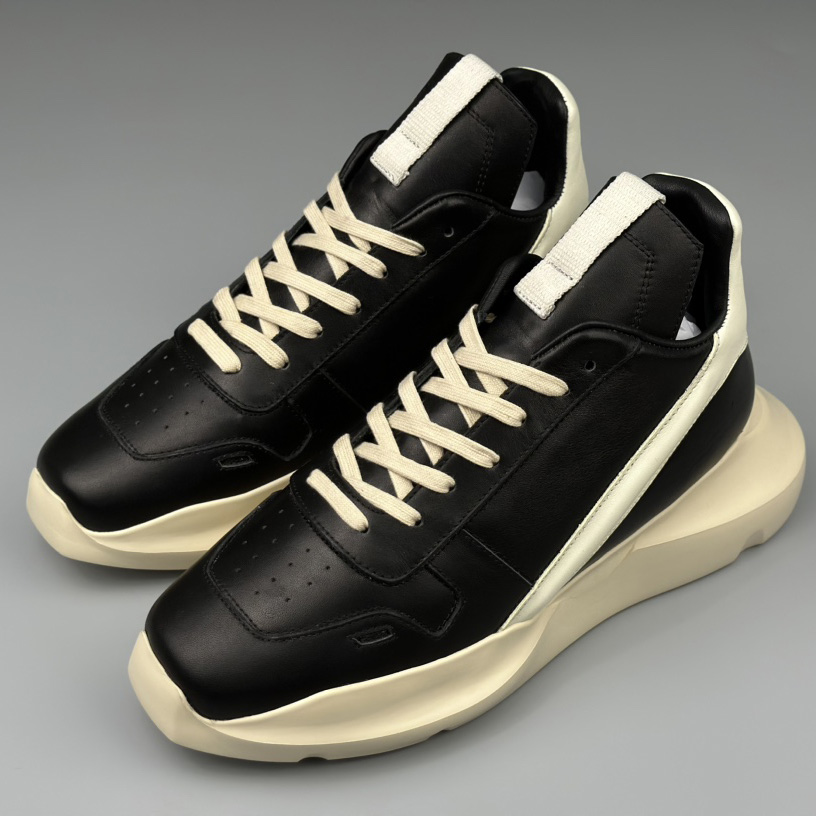 Rick Owens Geth Runner Low-top Sneakers - FashionPlug