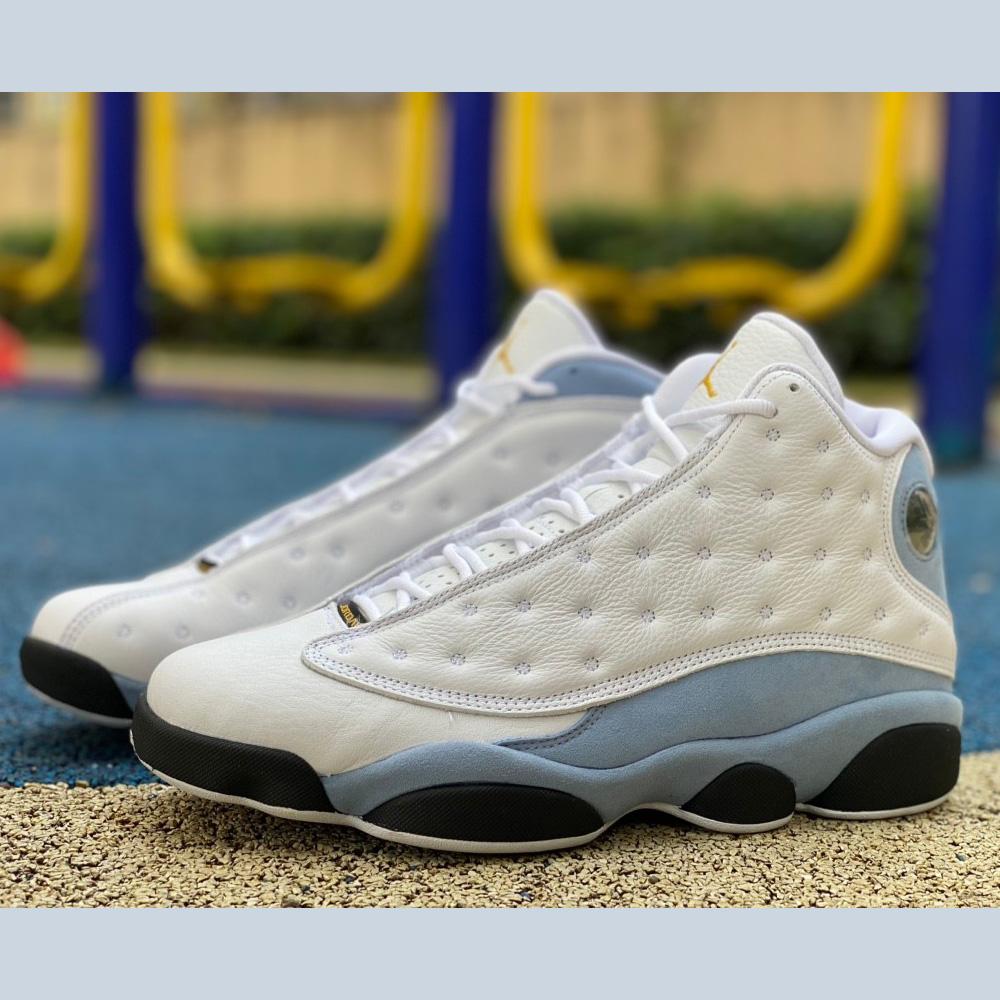 Air Jordan 13 “Blue Grey” Sneakers     414571-170 - FashionPlug