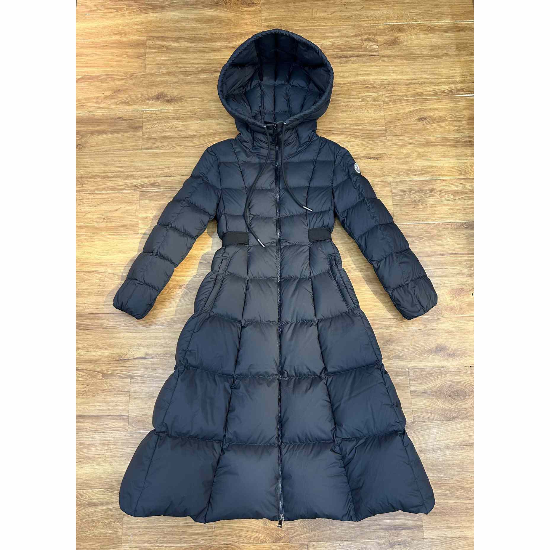 Moncler Faucon Long Down Jacket  - FashionPlug