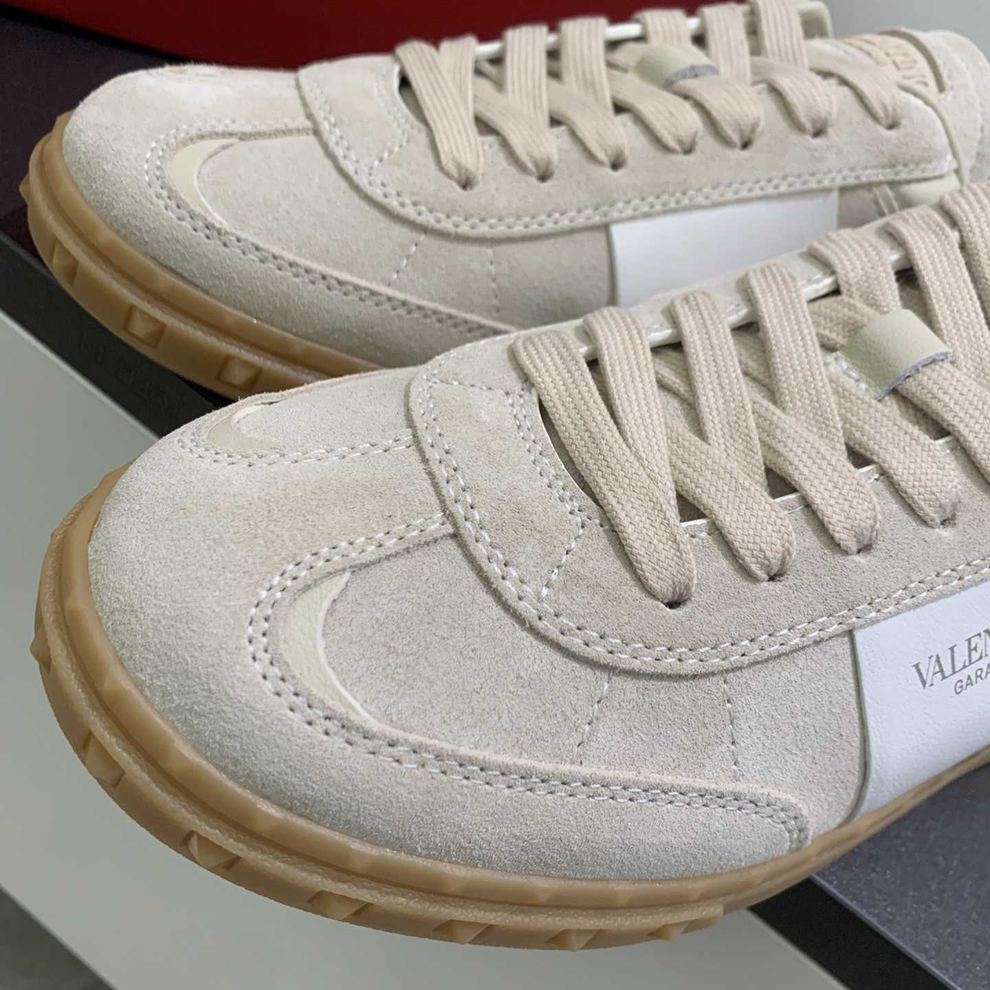 Valenti Garavani Upvillage Lace-up Sneakers - FashionPlug