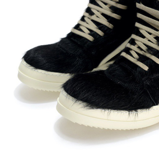 Rick Owens Geobasket High-top Sneakers - FashionPlug