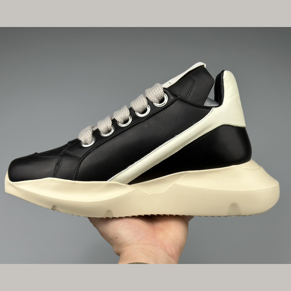 Rick Owens Geth Chunky High-top Sneakers - FashionPlug