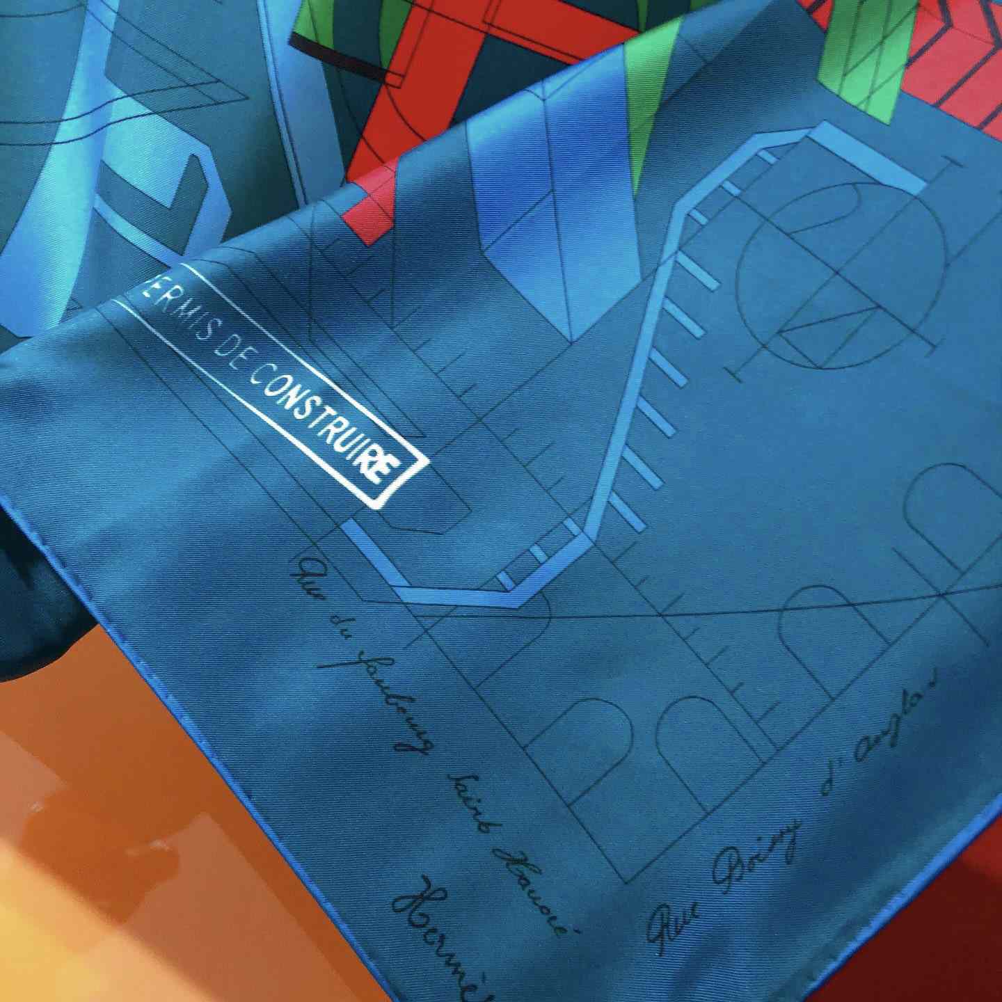 Hermes Permis De Construire Scarf - FashionPlug