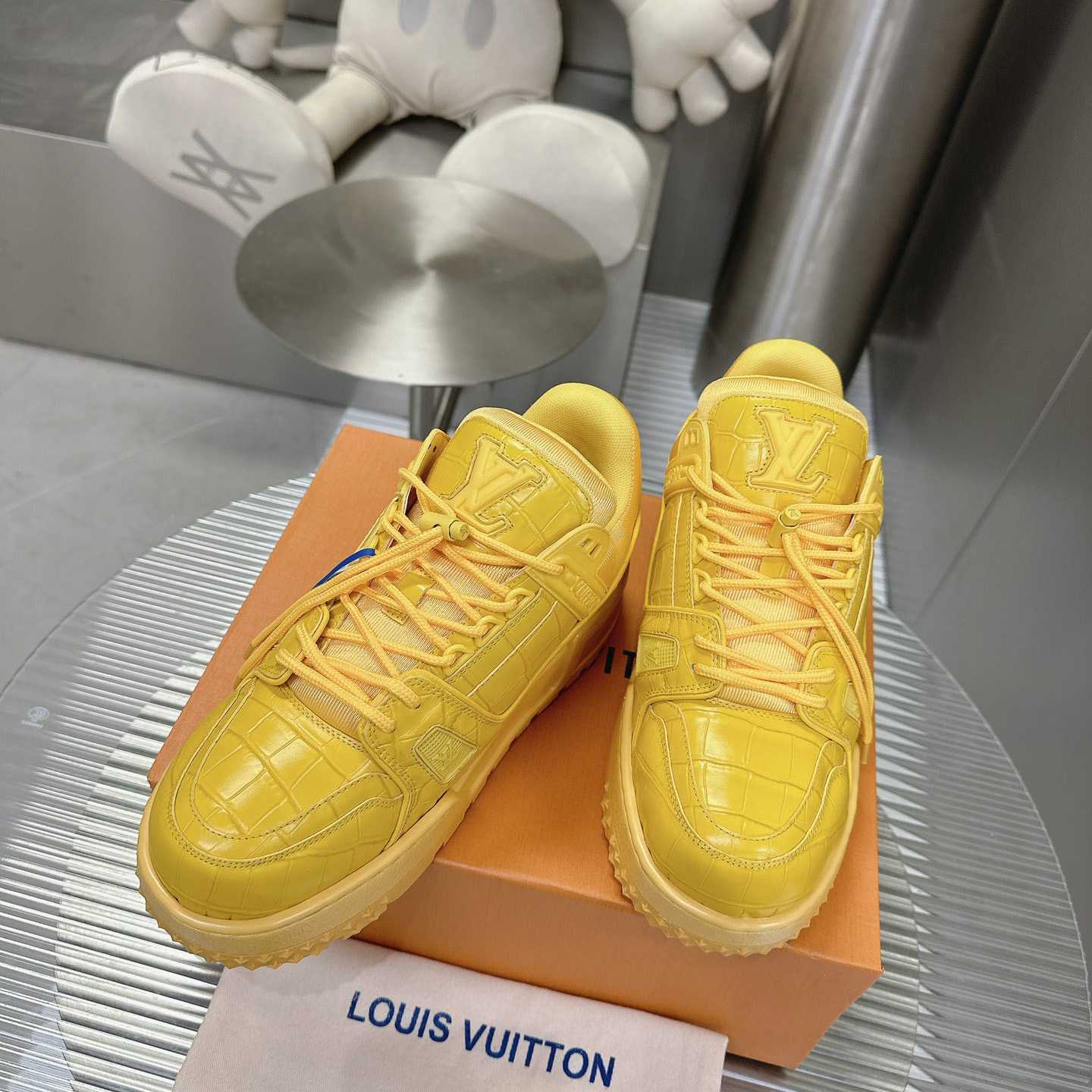 Louis Vuitton LV Trainer Maxi Sneaker   1ACN2G - FashionPlug