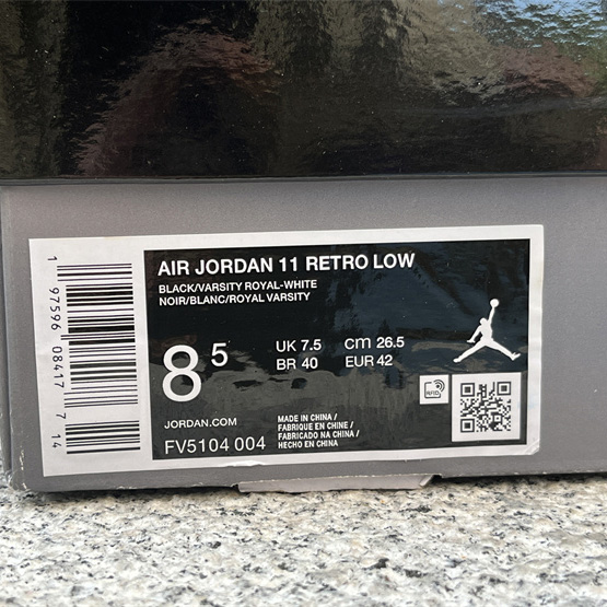 Air Jordan 11 Low “Space Jam” Sneaker    FV5104-004 - FashionPlug