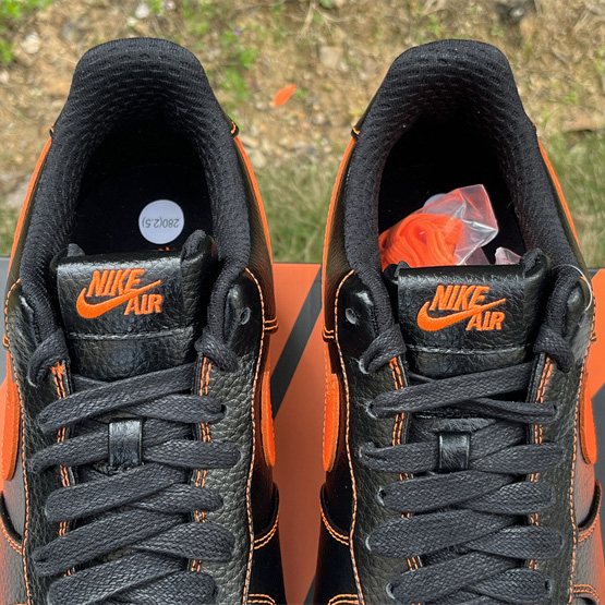 VLONE xNike Air Force 1Low orang Sneaker      AA5360-001  - FashionPlug