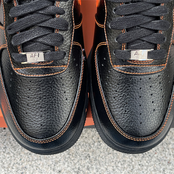 VLONE xNike Air Force 1Low orang Sneaker      AA5360-001  - FashionPlug