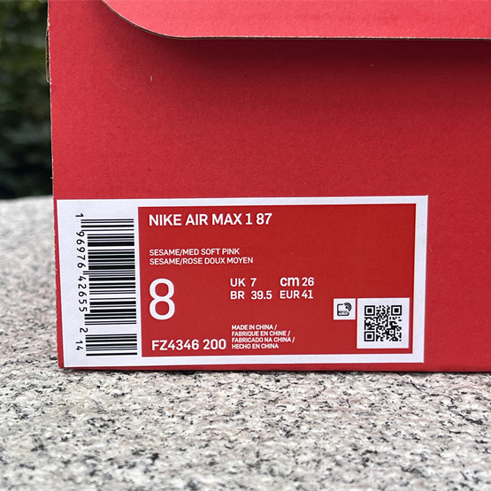 Nike Air Max 1 Sneaker   FZ4346-200 - FashionPlug