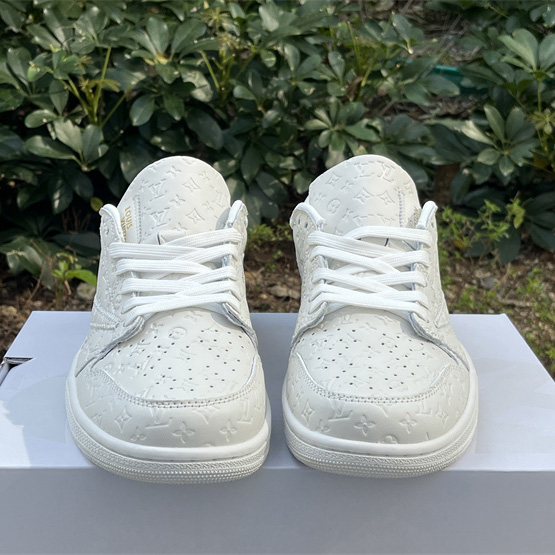 Louis Vuitton X Air Jordan 1 Low Sneaker      1A9V87 - FashionPlug