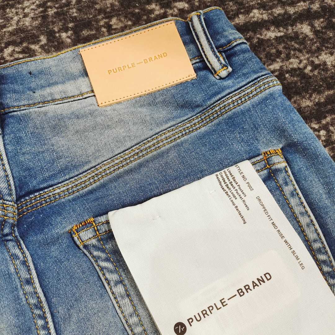 Purple-Brand Slim-Fit Jeans  0078 - FashionPlug