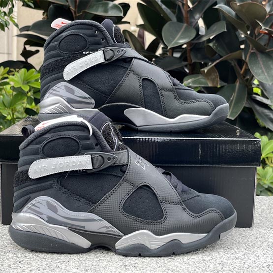 Air Jordan 8 Winterized “Gunsmoke” Sneakers      FD1334-001  - FashionPlug