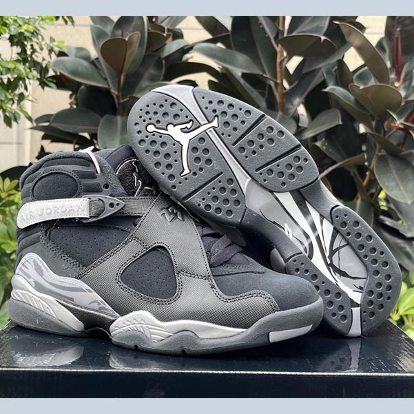 Air Jordan 8 Winterized “Gunsmoke” Sneakers      FD1334-001  - FashionPlug