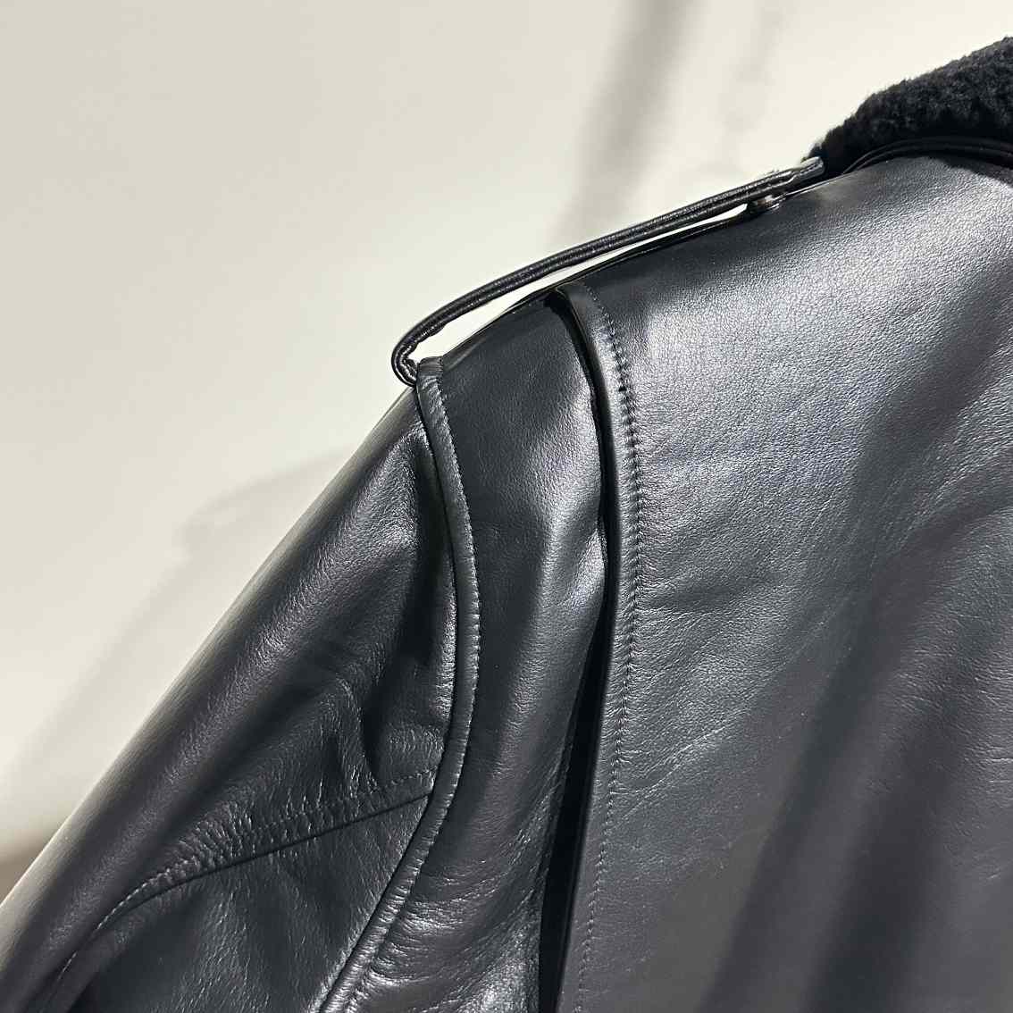 Prada Leather Jacket - FashionPlug