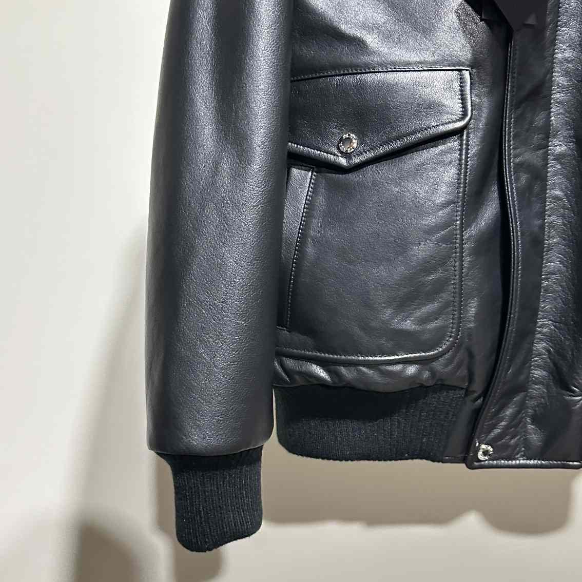 Prada Leather Jacket - FashionPlug