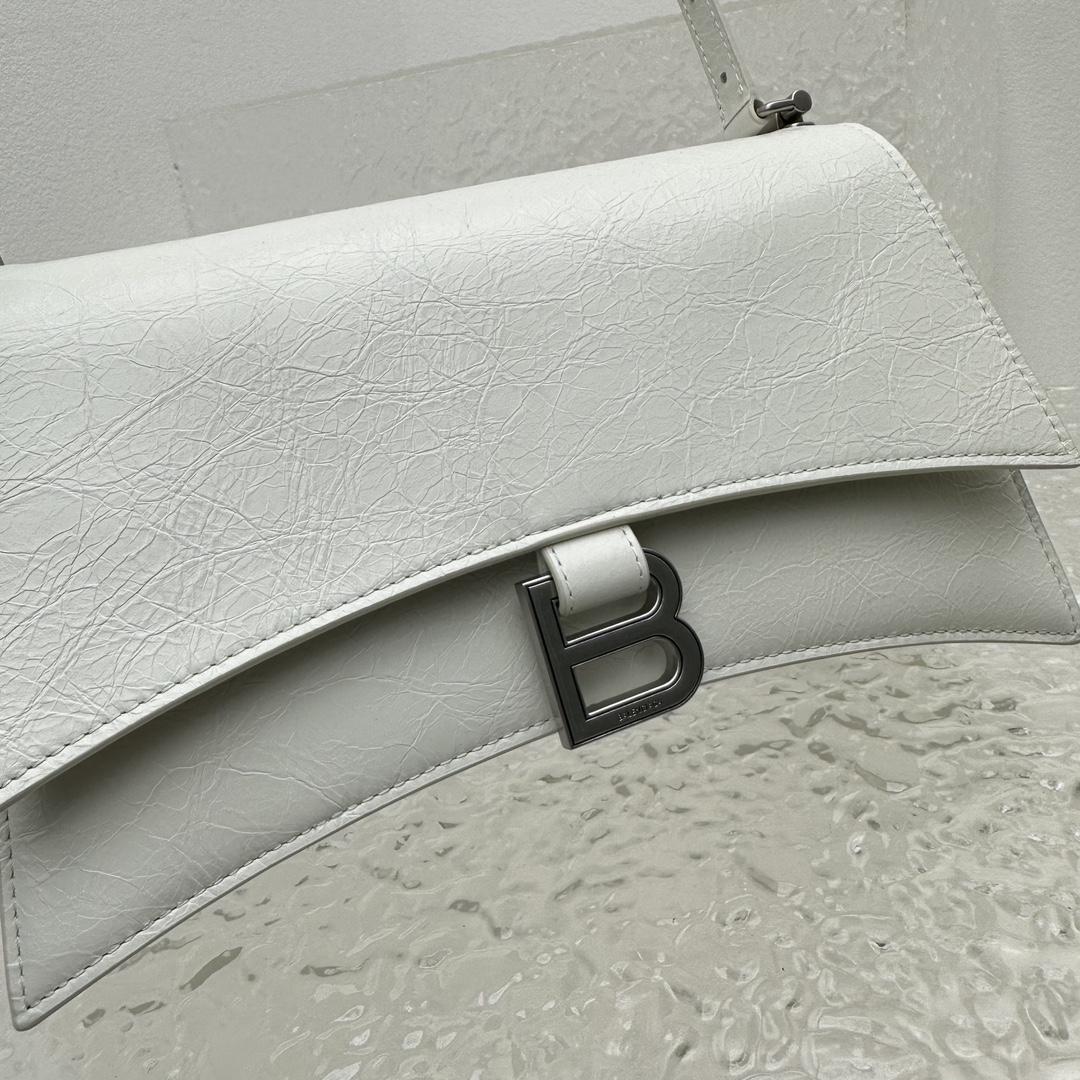 Balenciaga Women's Crush Small Sling Bag  - FashionPlug