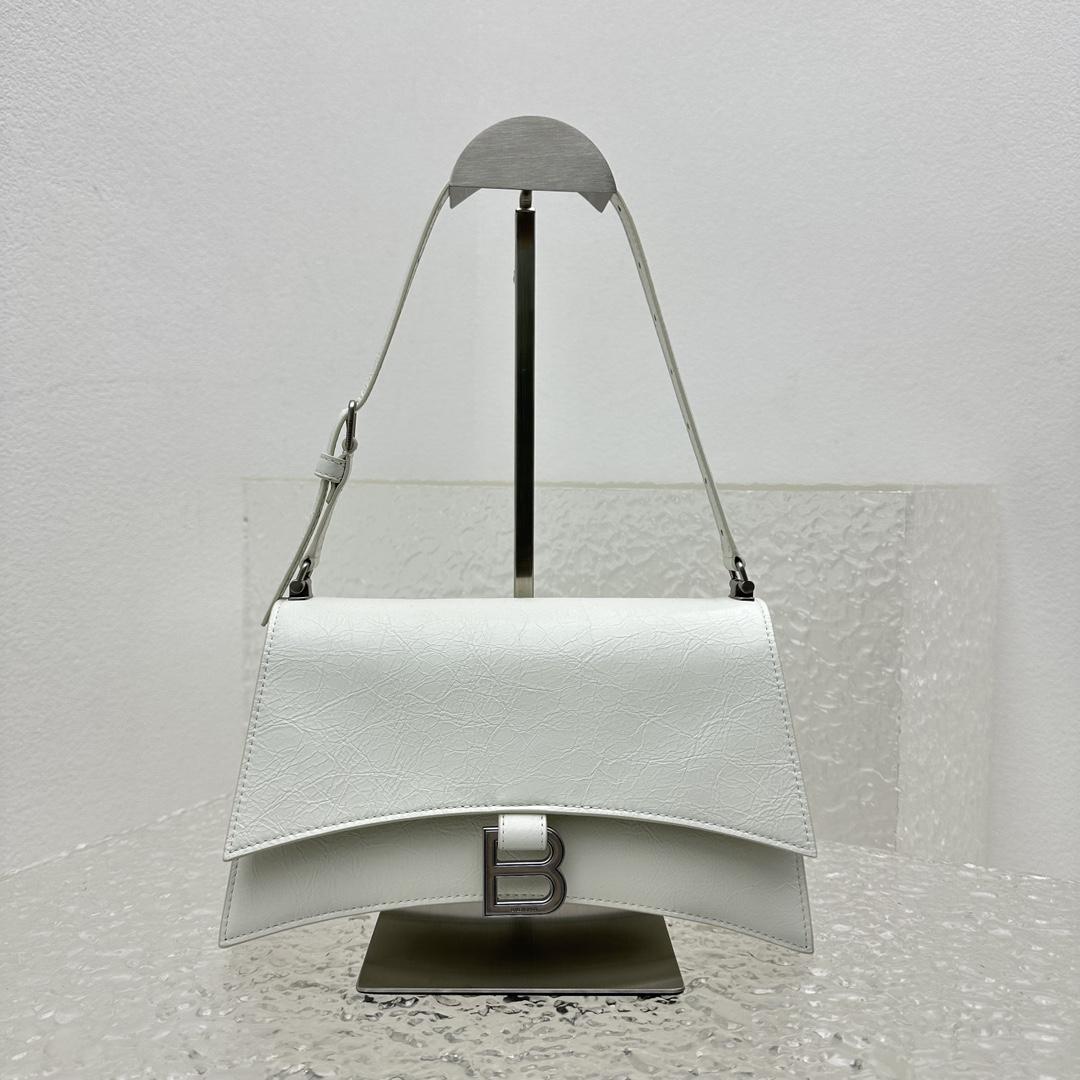 Balenciaga Women's Crush Small Sling Bag  - FashionPlug
