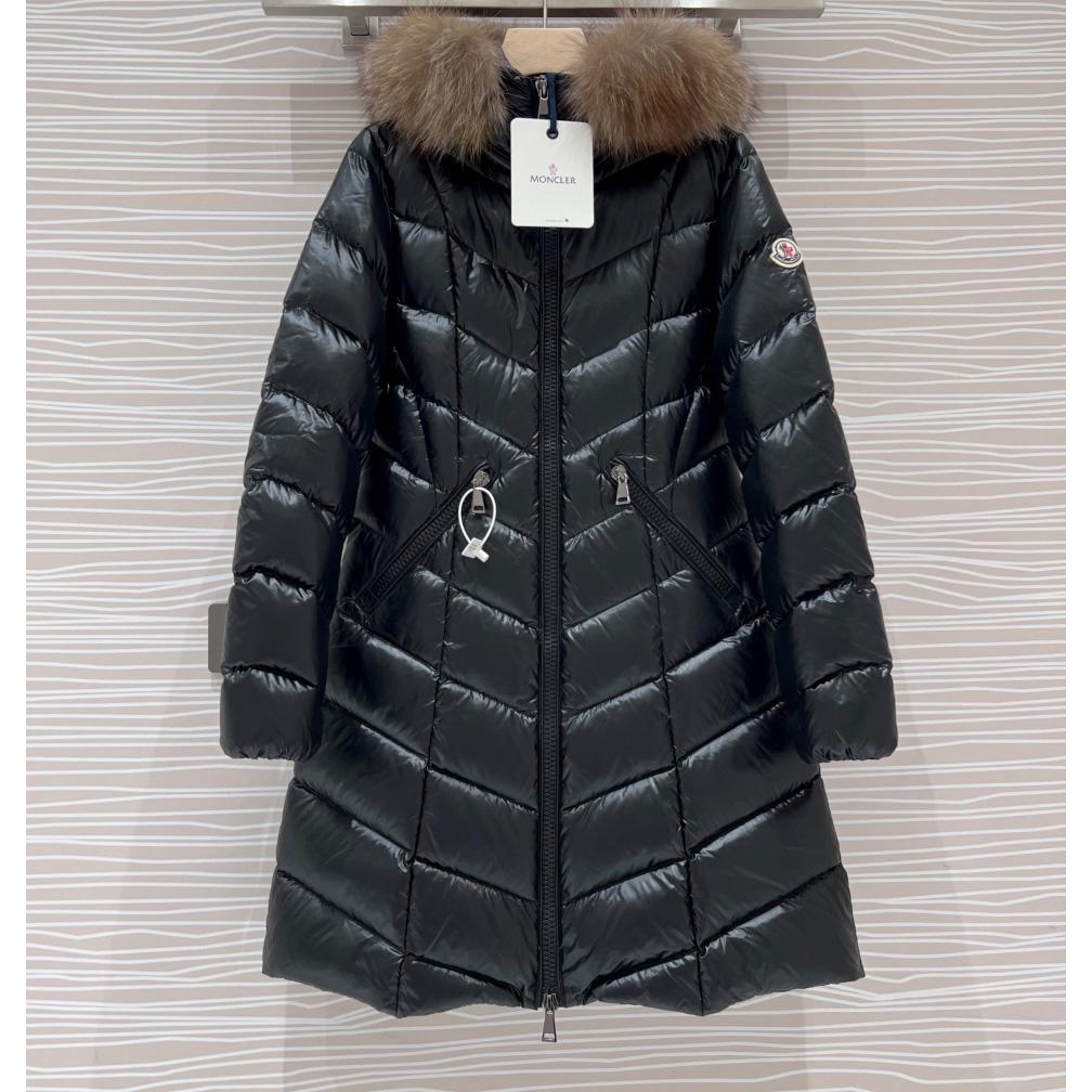 Moncler Fulmarus Long Down Jacket  - FashionPlug