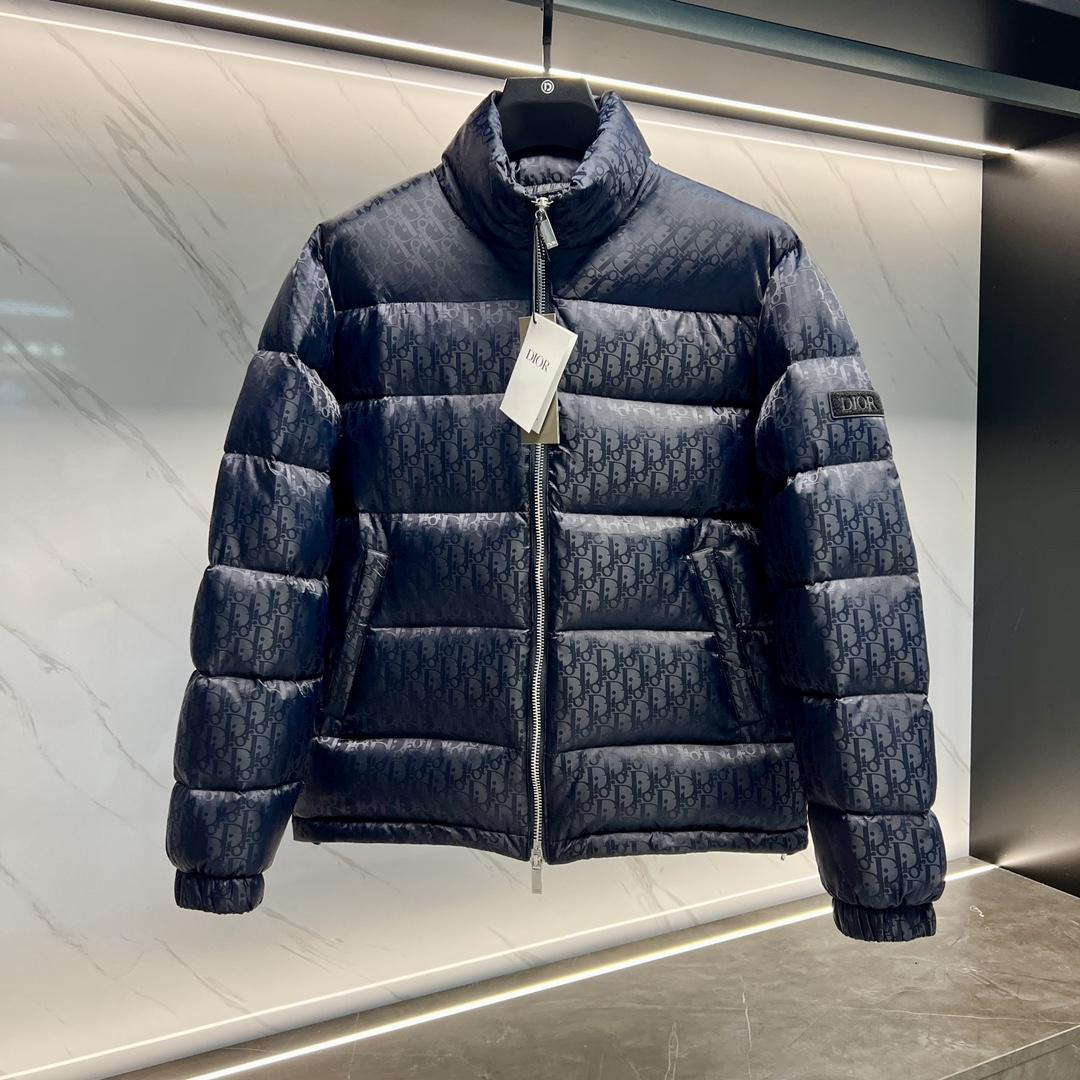 Dior Oblique Down Jacket - FashionPlug