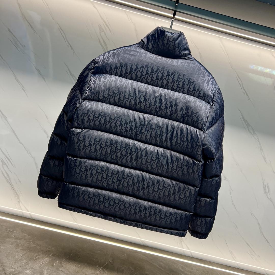 Dior Oblique Down Jacket - FashionPlug