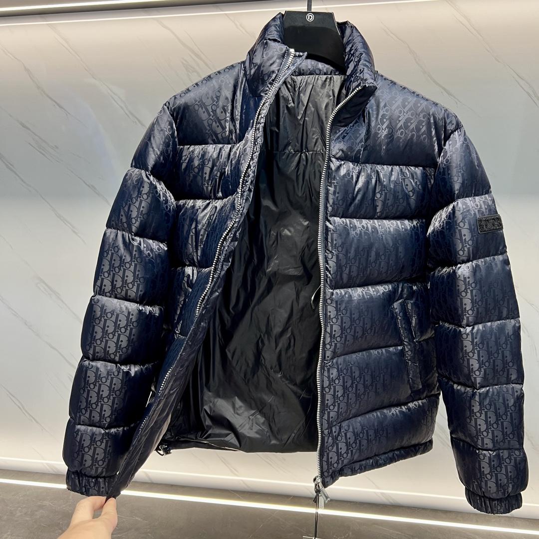 Dior Oblique Down Jacket - FashionPlug