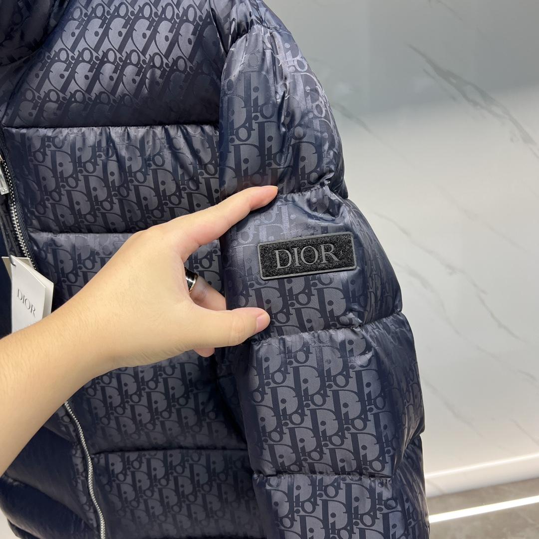 Dior Oblique Down Jacket - FashionPlug