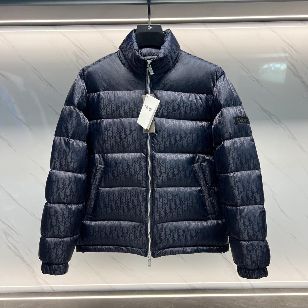 Dior Oblique Down Jacket - FashionPlug