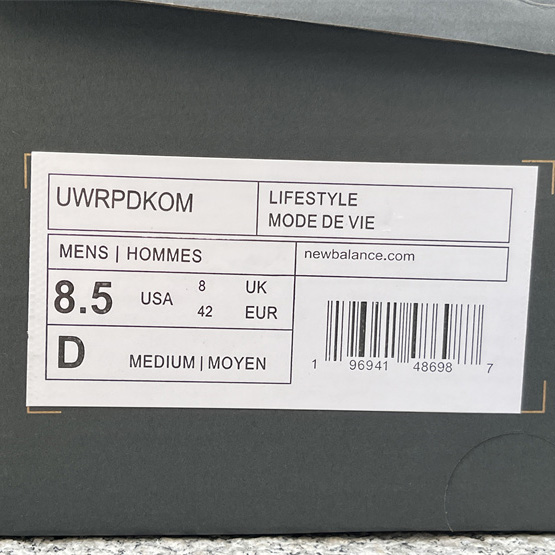 New Balance Warped Runner Sneakers    UWRPDKOM  - FashionPlug