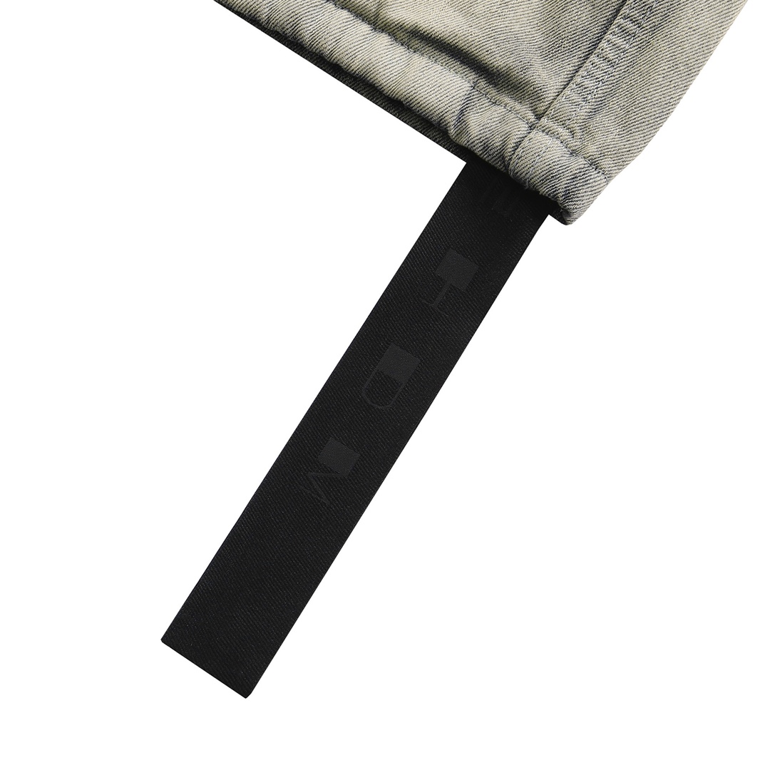Rick Owens Drkshdw Faded Denim Jacket - FashionPlug