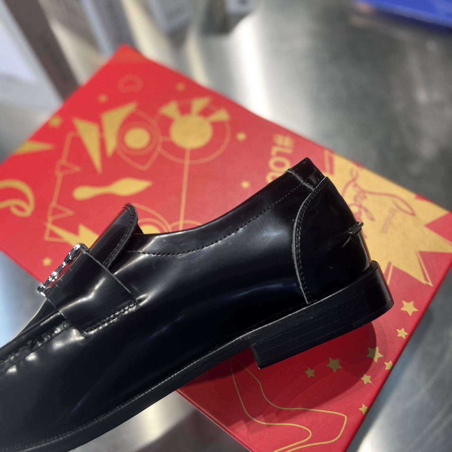 Christian Louboutin CL Moc Loafers  - FashionPlug
