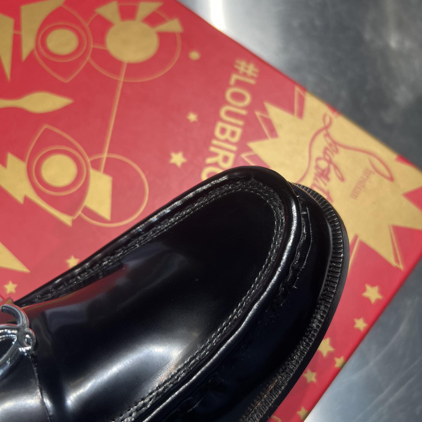 Christian Louboutin CL Moc Loafers  - FashionPlug