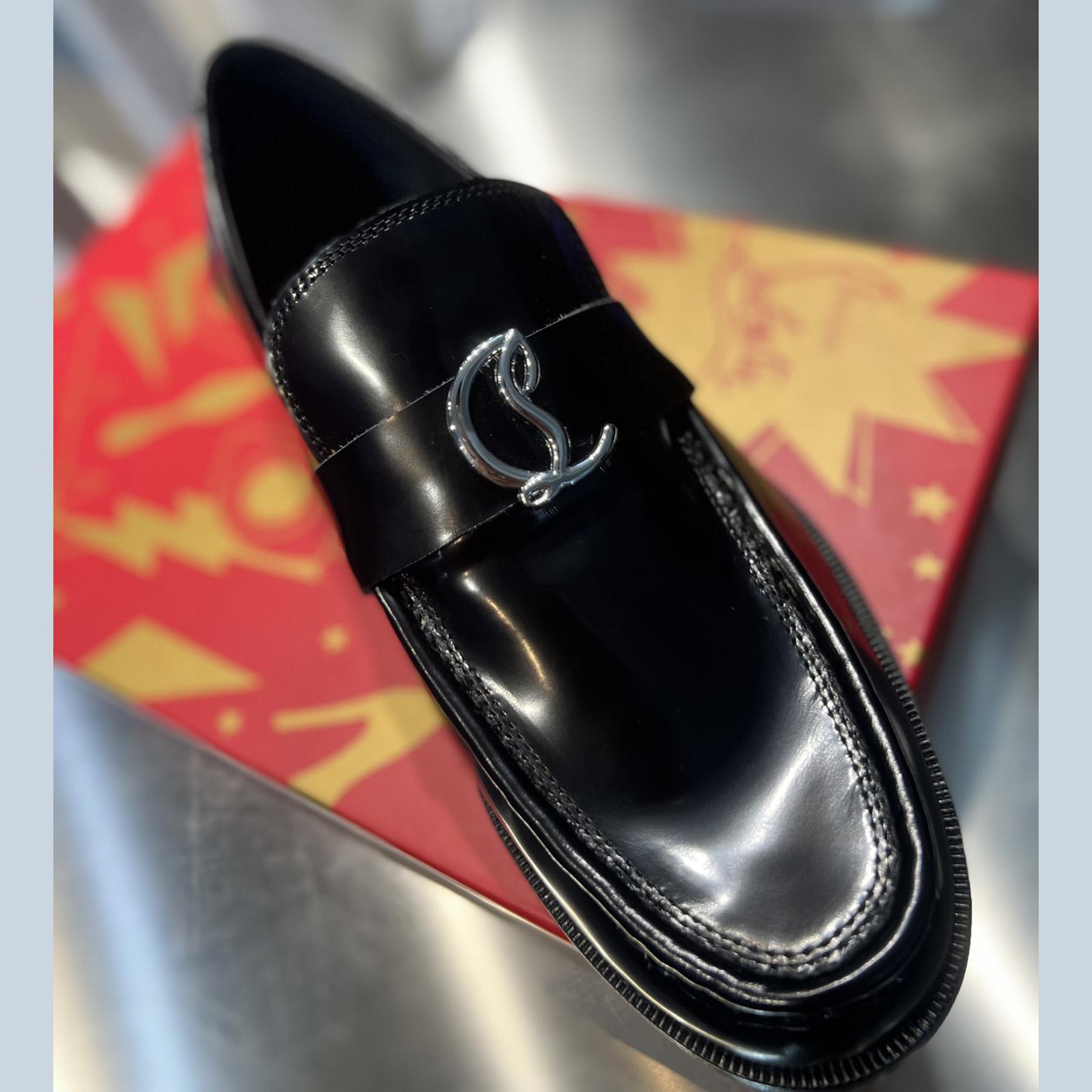 Christian Louboutin CL Moc Loafers  - FashionPlug
