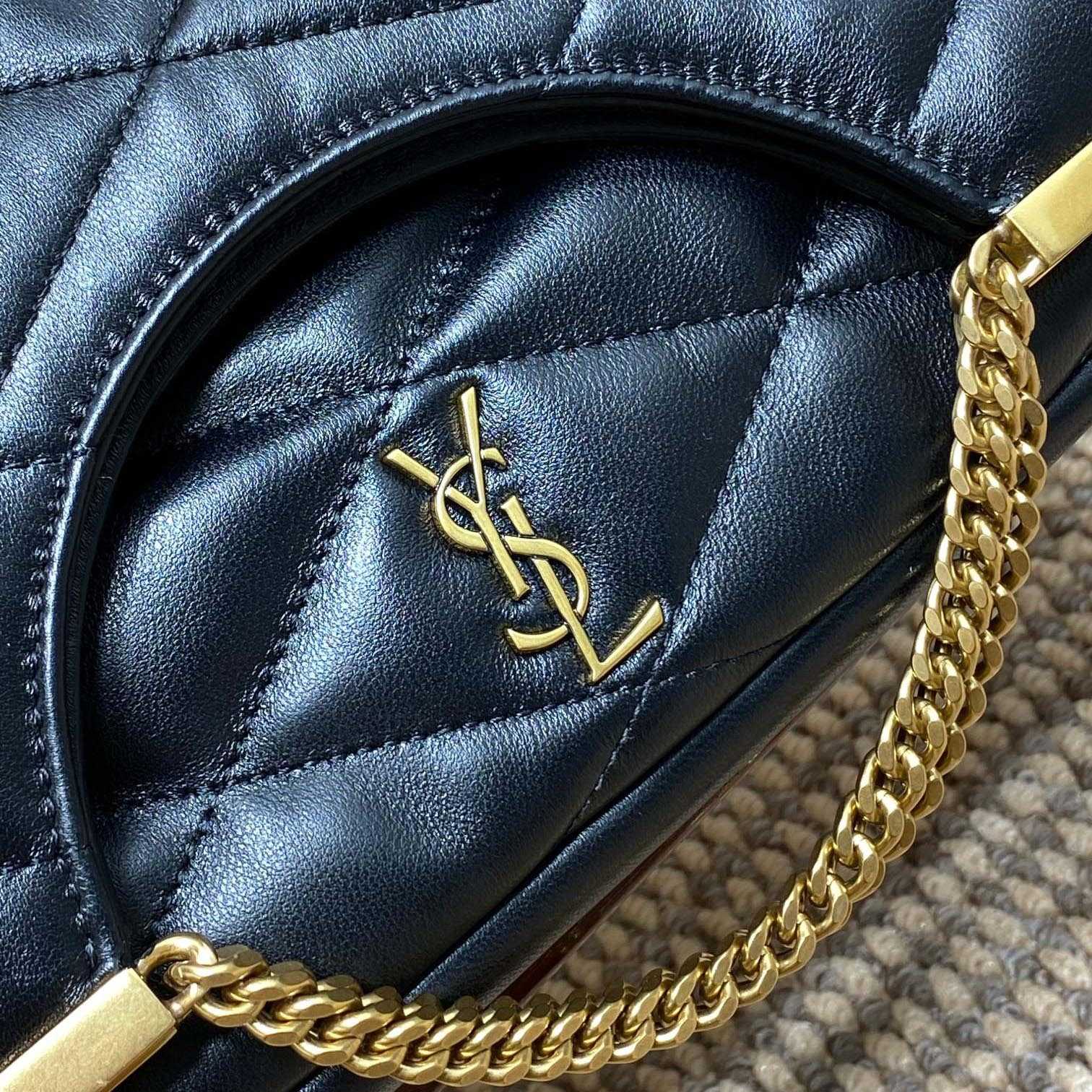 Saint Laurent 87 In Quilted Lambskin - FashionPlug
