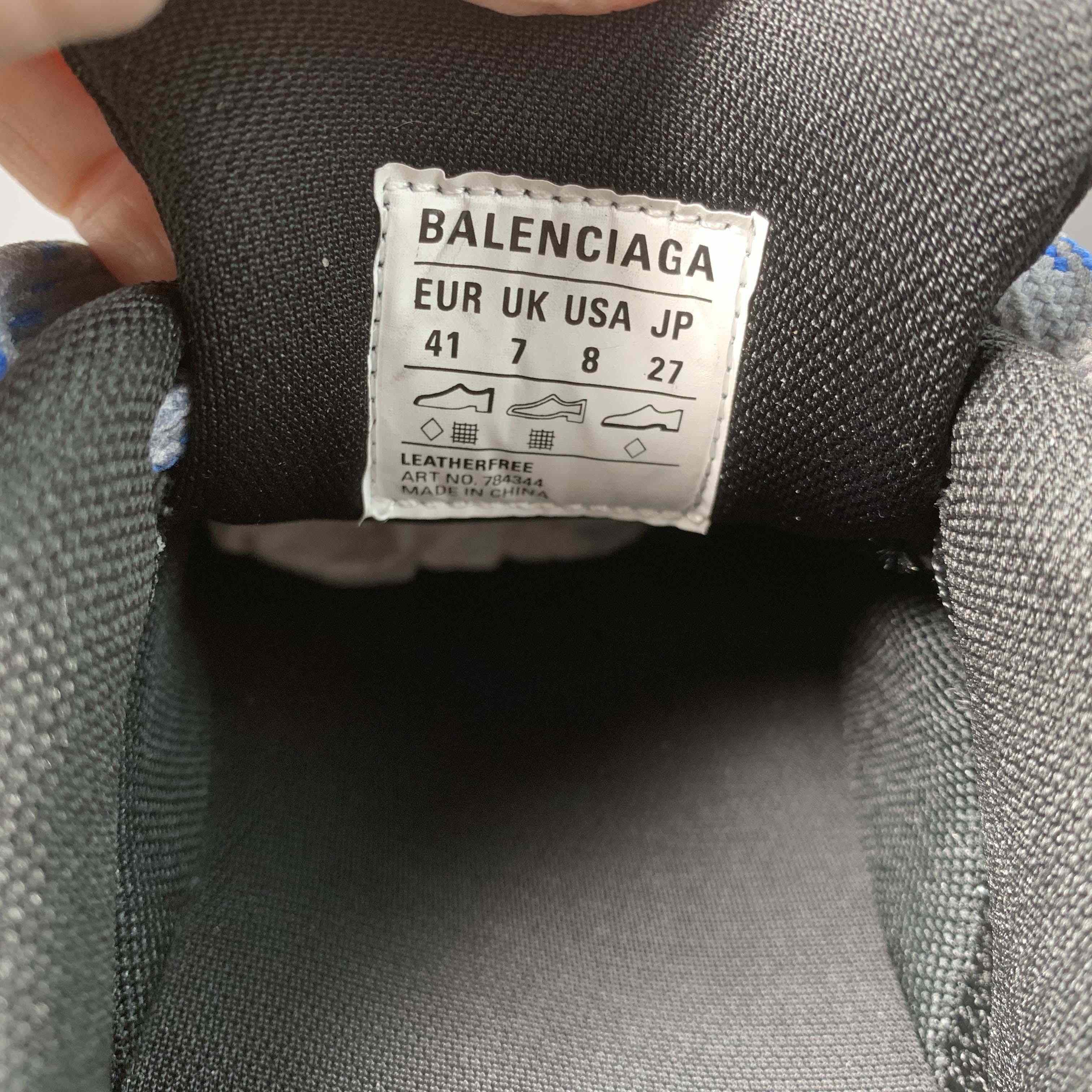 Balenciaga 10XL Sneaker in Black/Grey/Blue/Green - FashionPlug