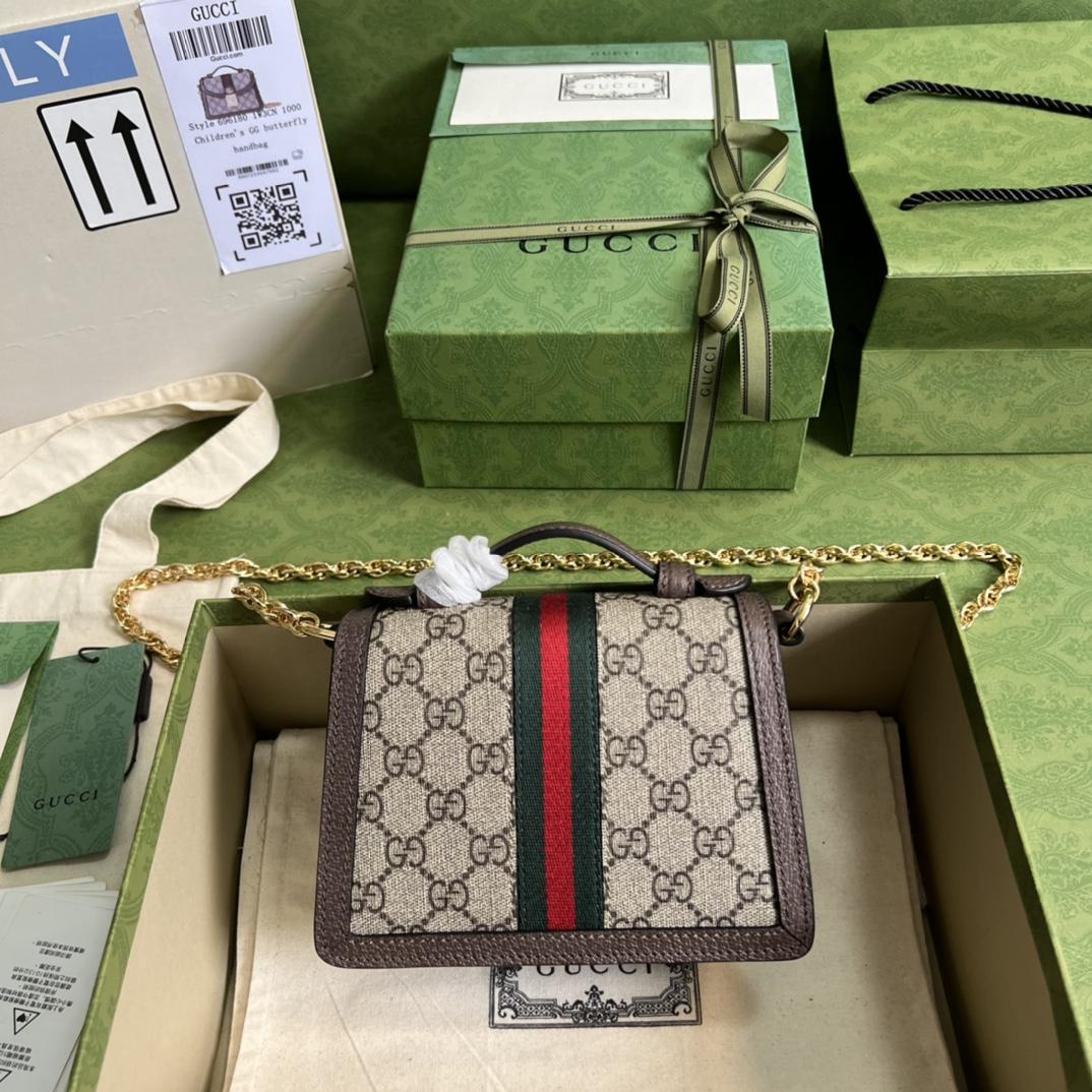 Gucci Ophidia GG Mini Shoulder Bag - FashionPlug