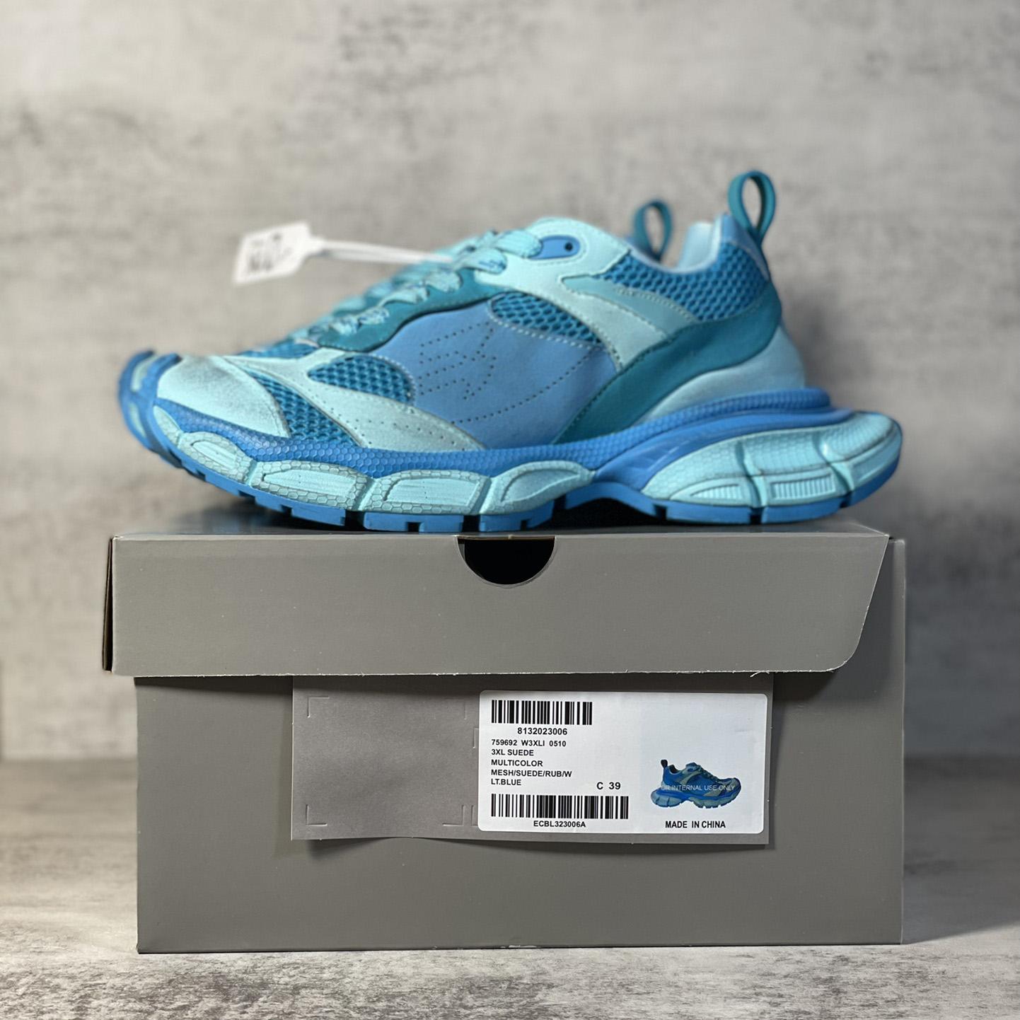 Balenciaga 3XL Sneaker In Blue - FashionPlug