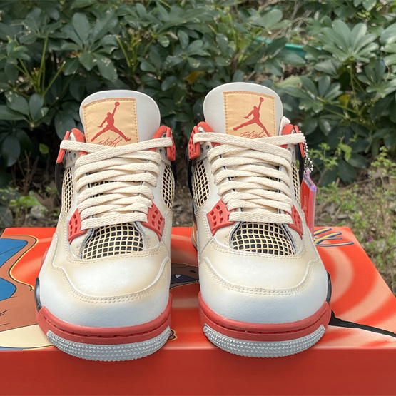 Air Jordan 4 Sneakers     AQ9129-105  - FashionPlug